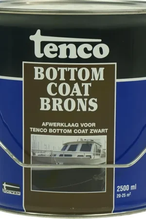 Prijs verlaagd - tenco bottomcoat brons (brons) 2,5 ltr