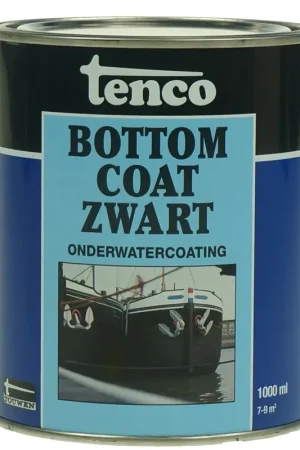 tenco bottomcoat (zwart) 1 ltr - Klaar voor verzending