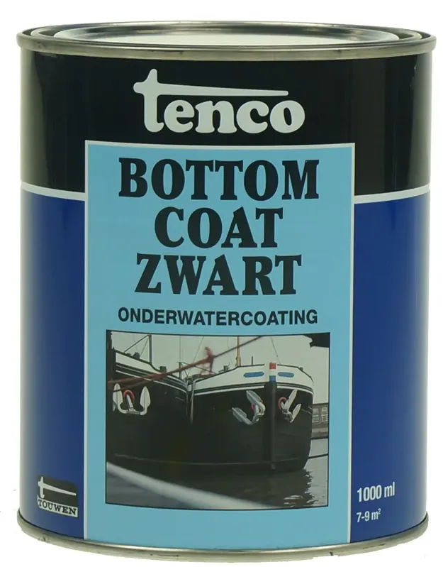 tenco bottomcoat (zwart) 1 ltr - Klaar voor verzending