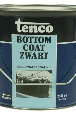 tenco bottomcoat (zwart) 2,5 ltr | Beperkte voorraad