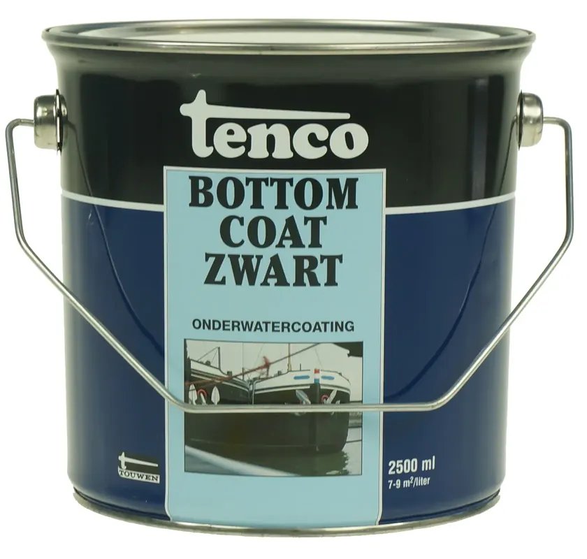 tenco bottomcoat (zwart) 2,5 ltr | Beperkte voorraad