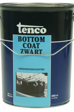 Direct beschikbaar - tenco bottomcoat (zwart) 5 ltr