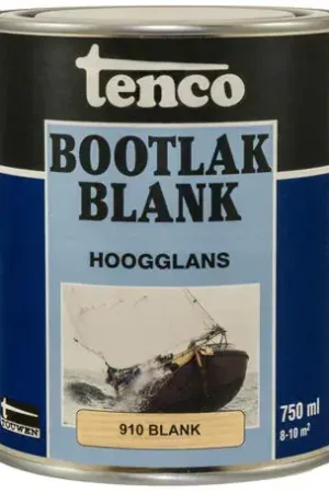 Erg populair | Tenco Bootlak Blank (Hoogglans) 0,75
