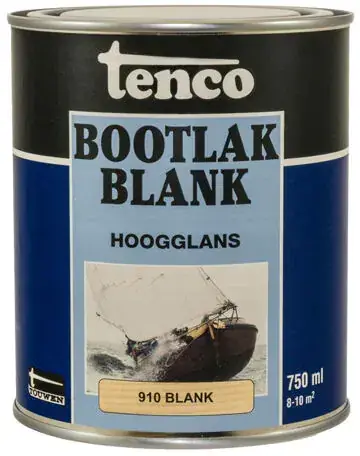 Erg populair | Tenco Bootlak Blank (Hoogglans) 0,75