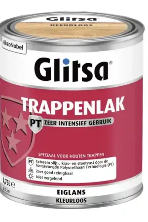 glitsa trappenlak (blank) 0,75 ltr - Topkwaliteit