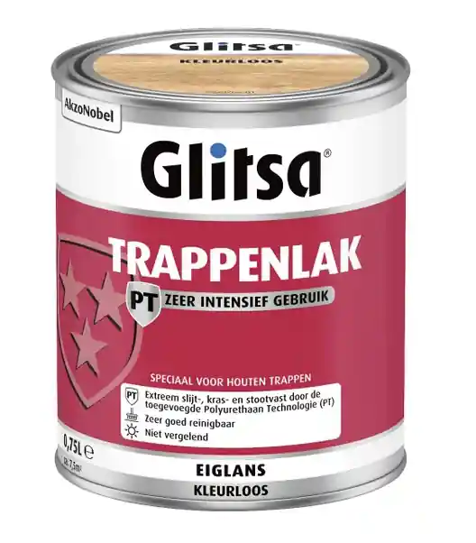 glitsa trappenlak (blank) 0,75 ltr - Topkwaliteit