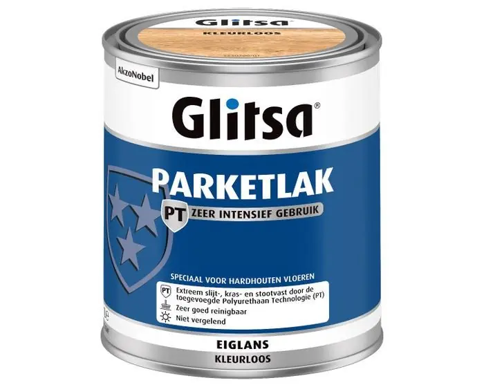 Glitsa Parketlak PT Eiglans 1 ltr | Direct van de fabrikant