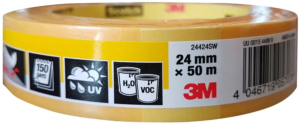 3M Scotch Tape gold 244 (24 mm) 50 mtr - Net toegevoegd