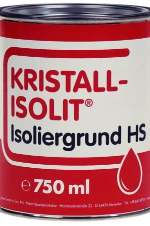 kristall isolit isoliergrund hs (wit) 0,75 ltr - Direct kopen