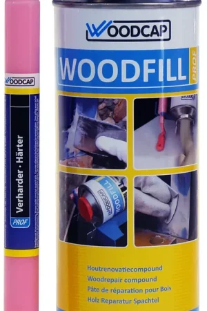 Korting | Woodcap woodfill set (Wit) 1,2 kg