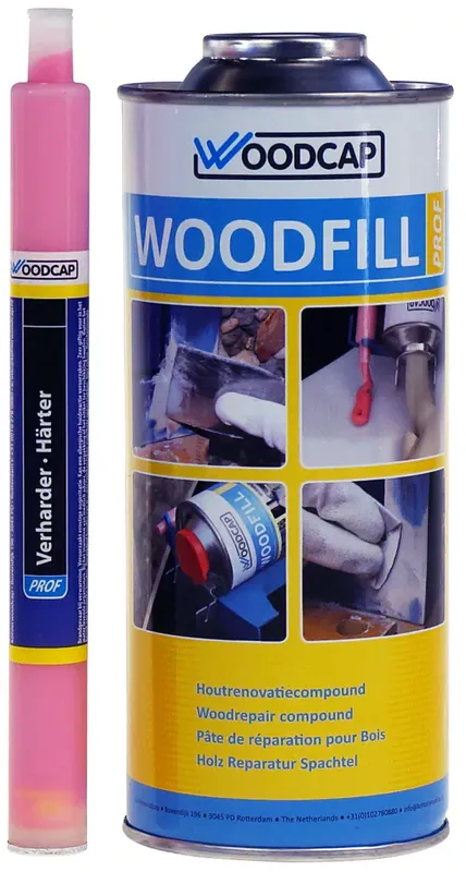 Korting | Woodcap woodfill set (Wit) 1,2 kg