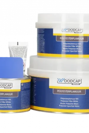 woodcap polyester plamuur (wit) 2 kg - Direct leverbaar