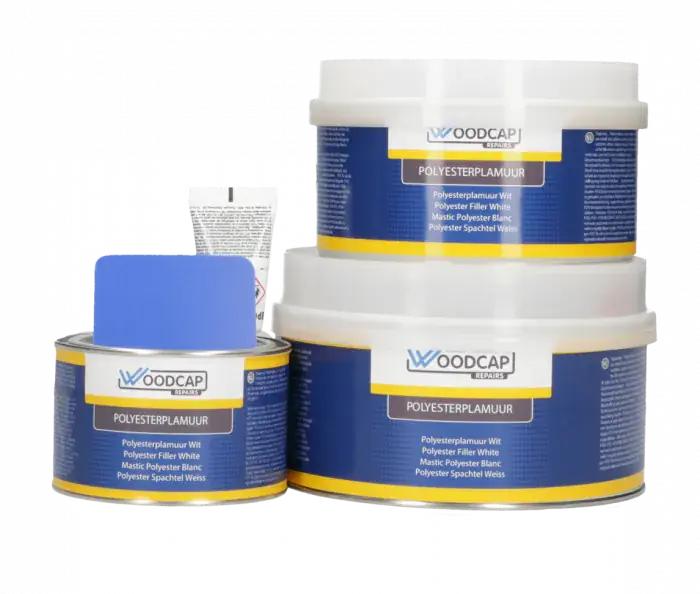 woodcap polyester plamuur (wit) 2 kg - Direct leverbaar