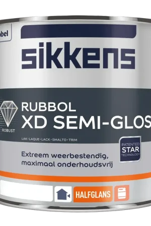 Bestseller - Sikkens Rubbol XD Semi Gloss (lichte kleur) 1 ltr