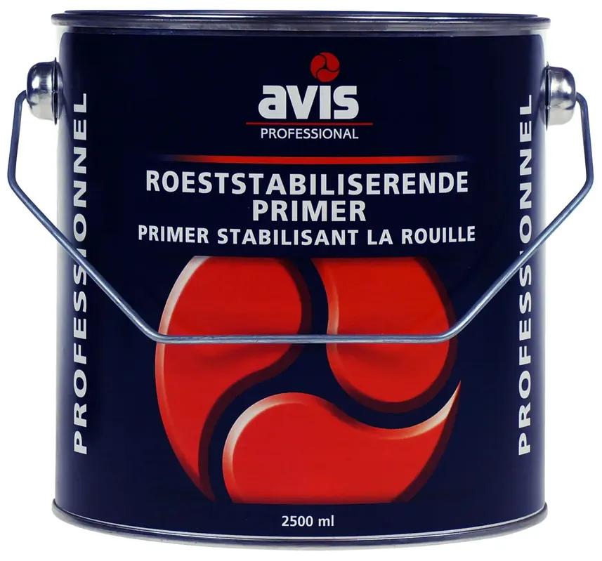 Topprijs | avis roest-stabiliserende primer (roodbruin) 2,5 l