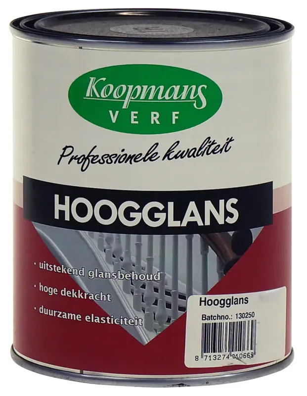 Topkwaliteit - koopmans hoogglans (Dekkend) (0,75 ltr)