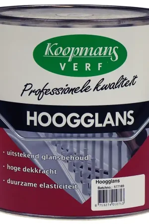 Hoog gewaardeerd - koopmans hoogglans (Dekkend) (2,5 ltr)