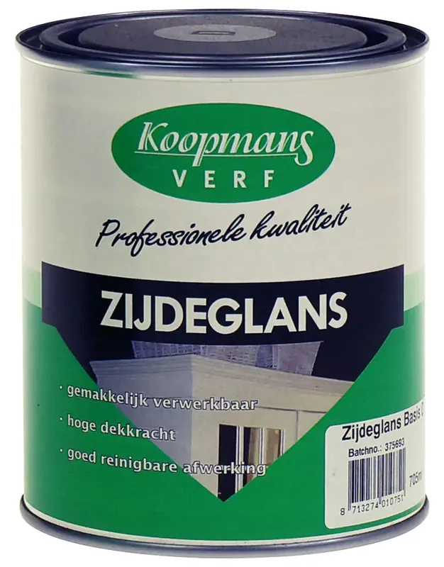 Expreslevering - koopmans zijdeglans (Dekkend) (0,75 ltr)