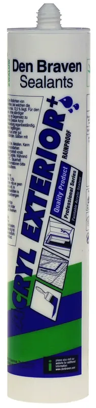 Den Braven Zwaluw acryl exterior+ 0,31 ltr (Wit) - Korting