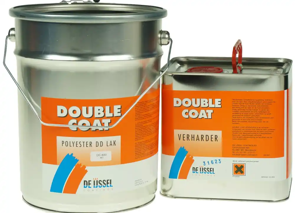 Extra korting | de ijssel double coat hoogglans (DC800 wit) 7,5 ki
