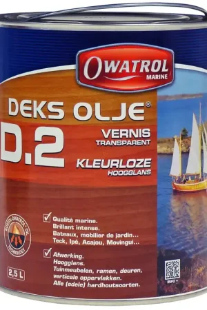 owatrol deks olje d2 olie (transparant) 2,5 ltr | Sale