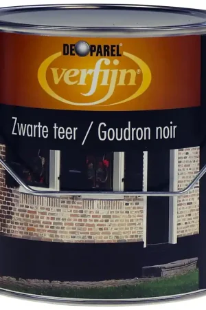 Veilig winkelen - Verfijn Zwarte Teer 2,5 ltr