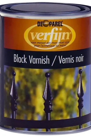 Verfijn Black Varnish (Zwart) 0,75 ltr - Direct kopen