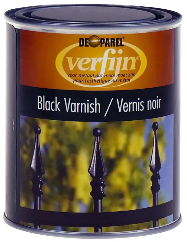 Verfijn Black Varnish (Zwart) 0,75 ltr - Direct kopen