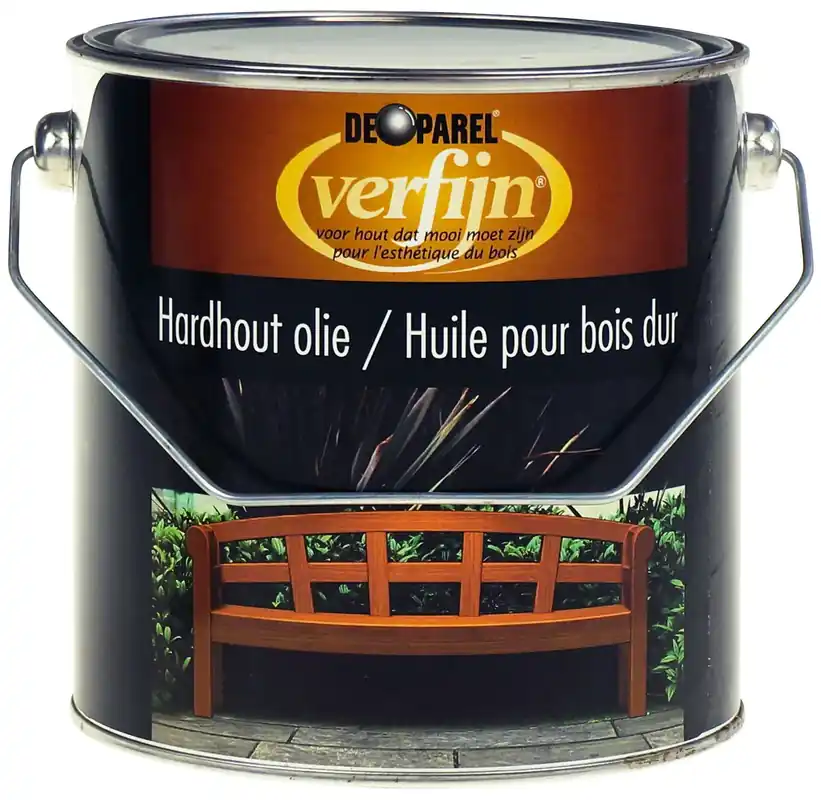 Verfijn Hardhout Olie (Transparant) 2,5 ltr - Trending