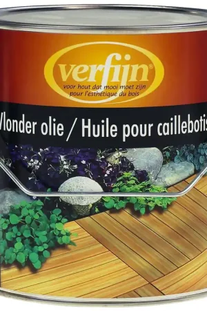 Zojuist toegevoegd | Verfijn Vlonder Olie (Transparant) 2,5 ltr