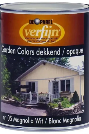 Verfijn garden colors dekkend (05 magnolia wit) 0,75 ltr - Speciale deal