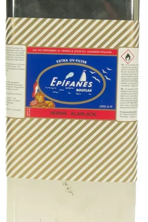 Bespaar nu | epifanes blanke bootlak (transparant) (5 ltr)