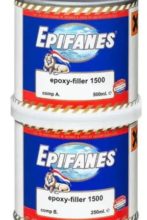 Veilig betalen - epifanes epoxy filler 1500 (Grijs) (0,75 ltr)