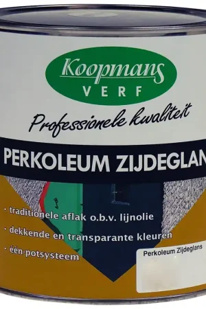 Vanaf nu beschikbaar - koopmans perkoleum zijdeglans (transparant) 0,75 l