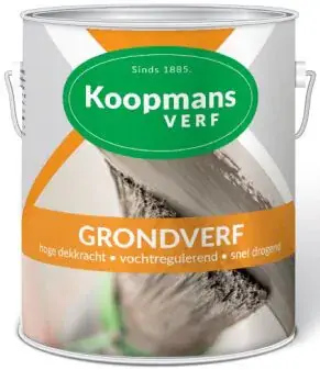 Nieuw - koopmans grondverf (wit) (2,5 ltr)