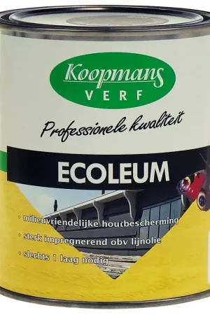 Snelle levering - koopmans ecoleum (239 zwart) 1 ltr