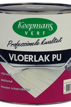 koopmans vloerlak pu (Dekkend) (2,5 ltr) | Aanbieding loopt bijna af