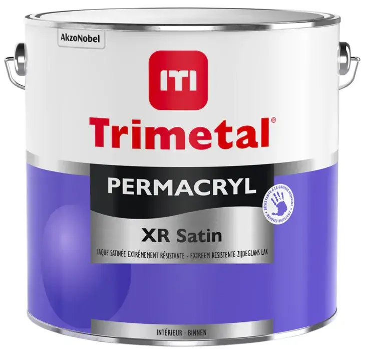 trimetal permacryl XR satin (lichte kleur) 1 ltr | Premium