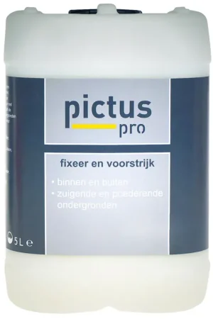 Nieuwe release | Pictus Fixeer en voorstrijk 5 ltr