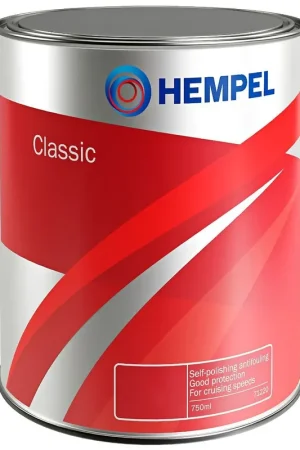 Hempel Classic 71220 Antifouling (Zwart) 0,75 Ltr - Direct beschikbaar