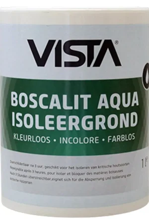 Extra korting - Vista Boscalit Aqua Isoleergrond (Transparant) 1lt