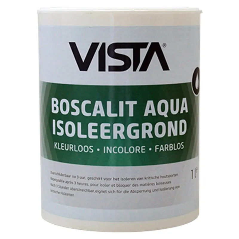 Extra korting - Vista Boscalit Aqua Isoleergrond (Transparant) 1lt