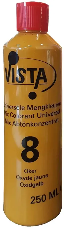 Scherpe prijs - Vista Universele Mengkleur (08 oker) 0,25 ltr