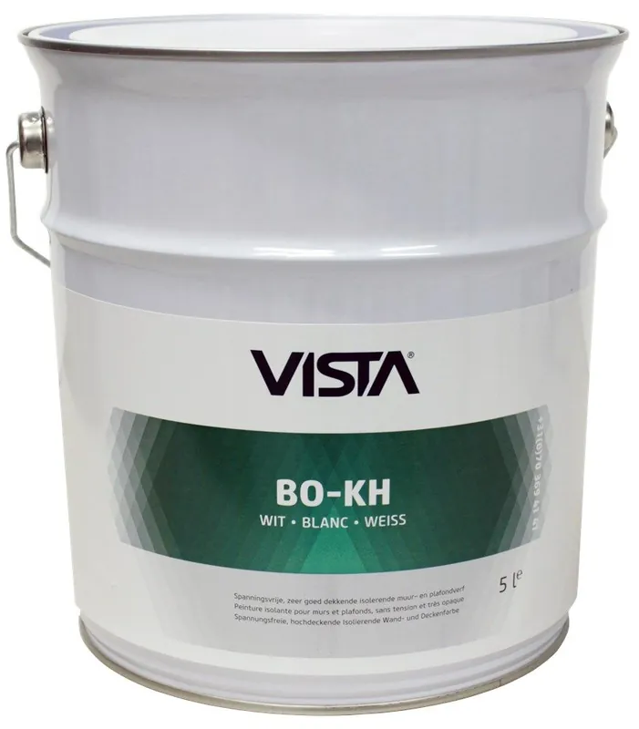 Goed beoordeeld | Vista BO-KH Mat (Wit) 5 ltr