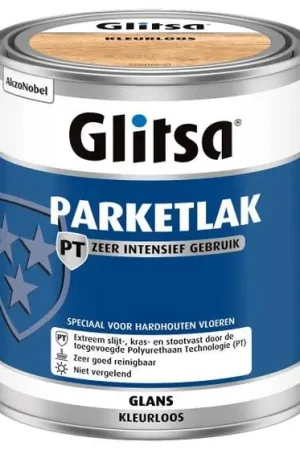 Glitsa Parketlak PT Hoogglans 1 ltr | Professionele kwaliteit