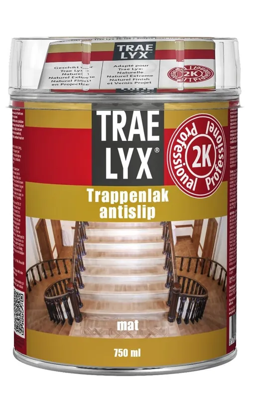 Trae Lyx Trappenlak Antislip 0,75 ltr | Opruiming