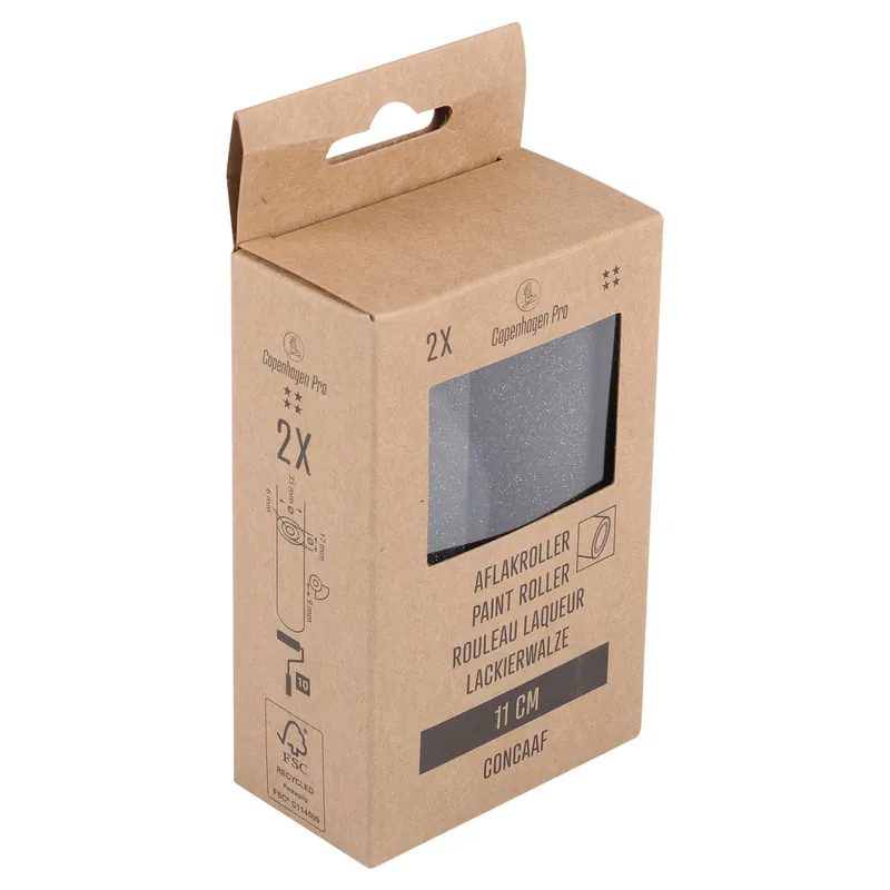 Verlaagde prijs - Copenhagen Pro Schuimrol Concaaf (11cm 2stuks)