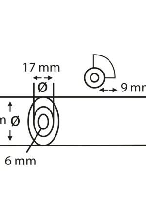 Copenhagen Pro Schuimrol Concaaf (11cm 10 stuks) - Net binnen
