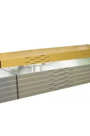 Bespaar nu | Jako Metselprofiel Blank KST65 360cm met Kunststof Klossen - 270.104.360
