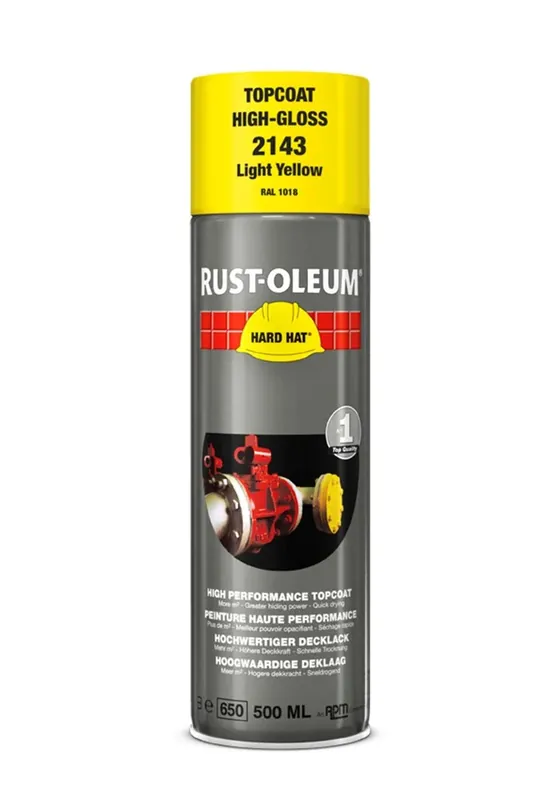 RUST-OLEUM SPRAYLAK L.GEEL RAL1018 500ML - Topprijs